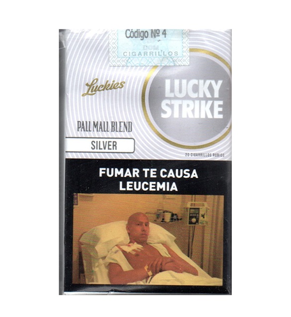 LUCKY STRIKE  SILVER SC BAT